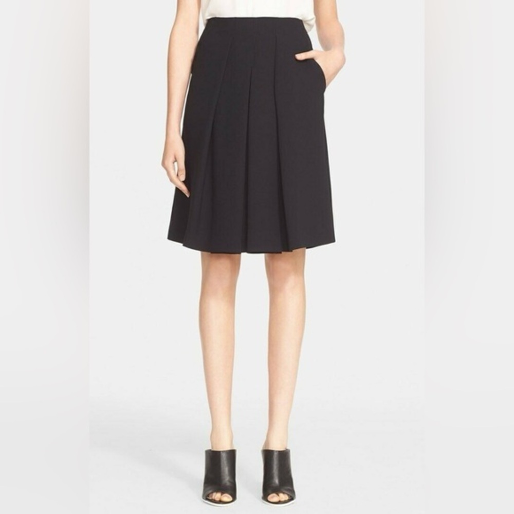 Vince Black A-Line Skirt